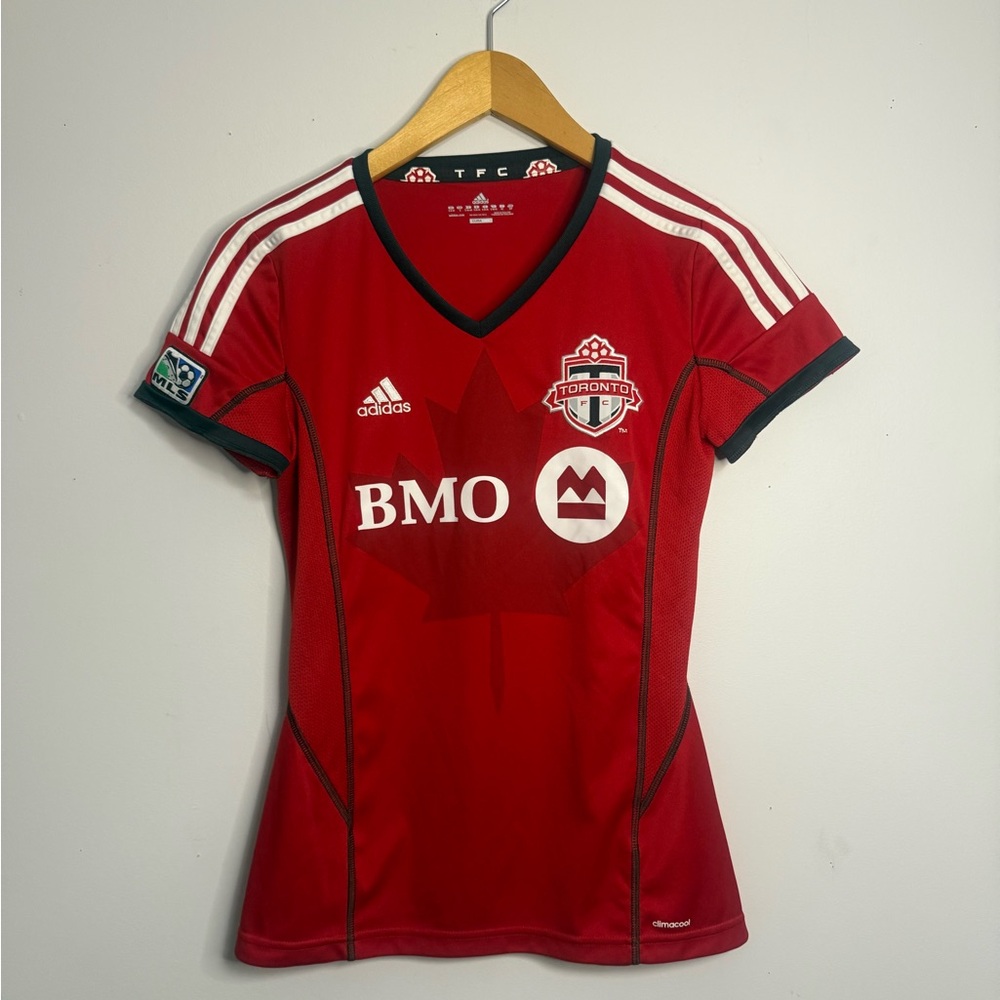 Adidas Toronto FC Red and White Soccer Jersey